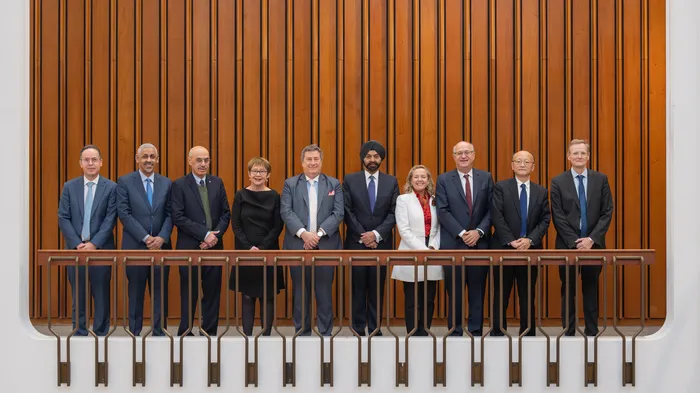 Family photo Heads of MDBs meeting margins WBG IMF Annual meetings 2025