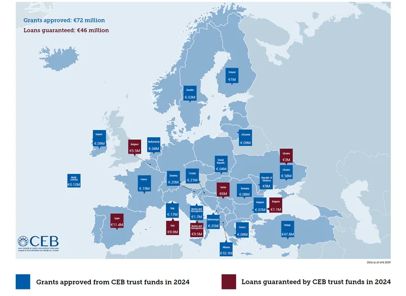 Map_Grants_Loans_Guaranteed_CEB_Trust_Funds_for_Social_Impact_Highlights_2023_LR